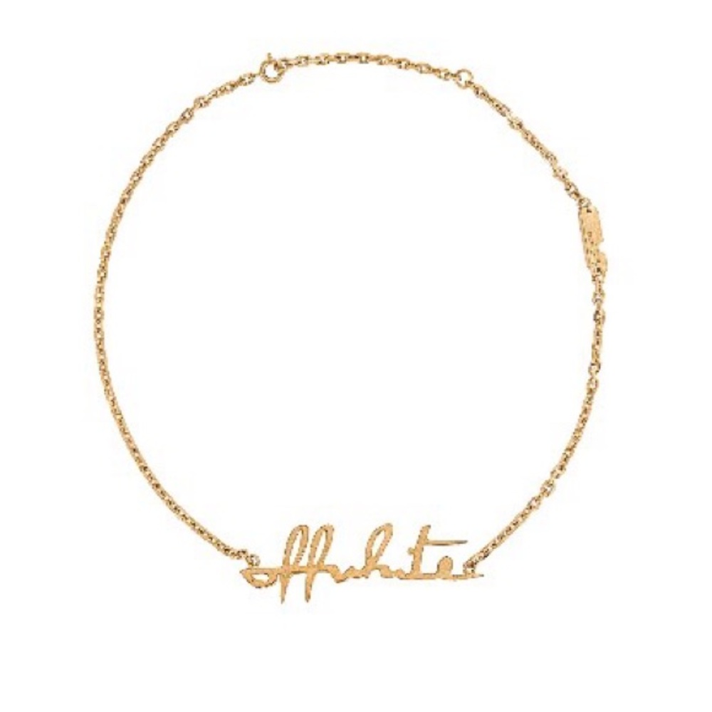 Off-White Logo Necklace